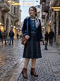 KADIN GÜNLÜK HAKİKİ DERİ KLASİK BOT (TABA RENK)