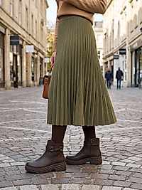 KADIN GÜNLÜK BOT(KAHVERENGİ)